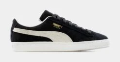 Puma Suede Classic Grade School Lifestyle Shoe (Black)