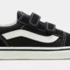 Vans Old Skool V Low Infant Toddler Skateboarding Shoe (Black)