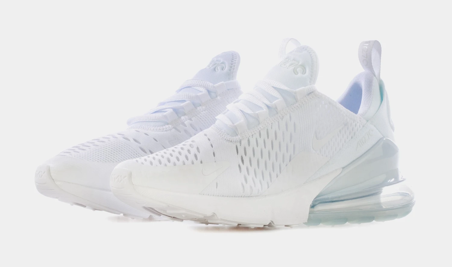 Nike Air Max 270 Grade School Lifestyle Shoes (White) - Image 4