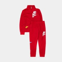 Nike Multi Futura Tricot Infant Toddler Set (Red)