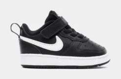 Nike Court Borough Low 2 Infant Toddler Lifestyle Shoes (Black)