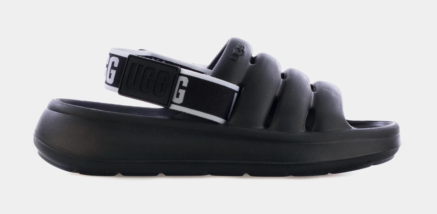 Ugg Sport Yeah Grade School Sandals (Black)