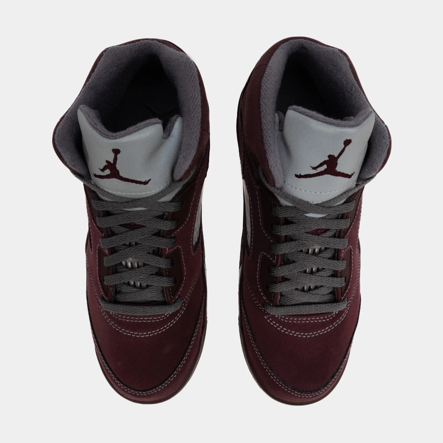 Air Jordan 5 Retro SE Burgundy Preschool Lifestyle Shoes (Burgundy) - Image 5