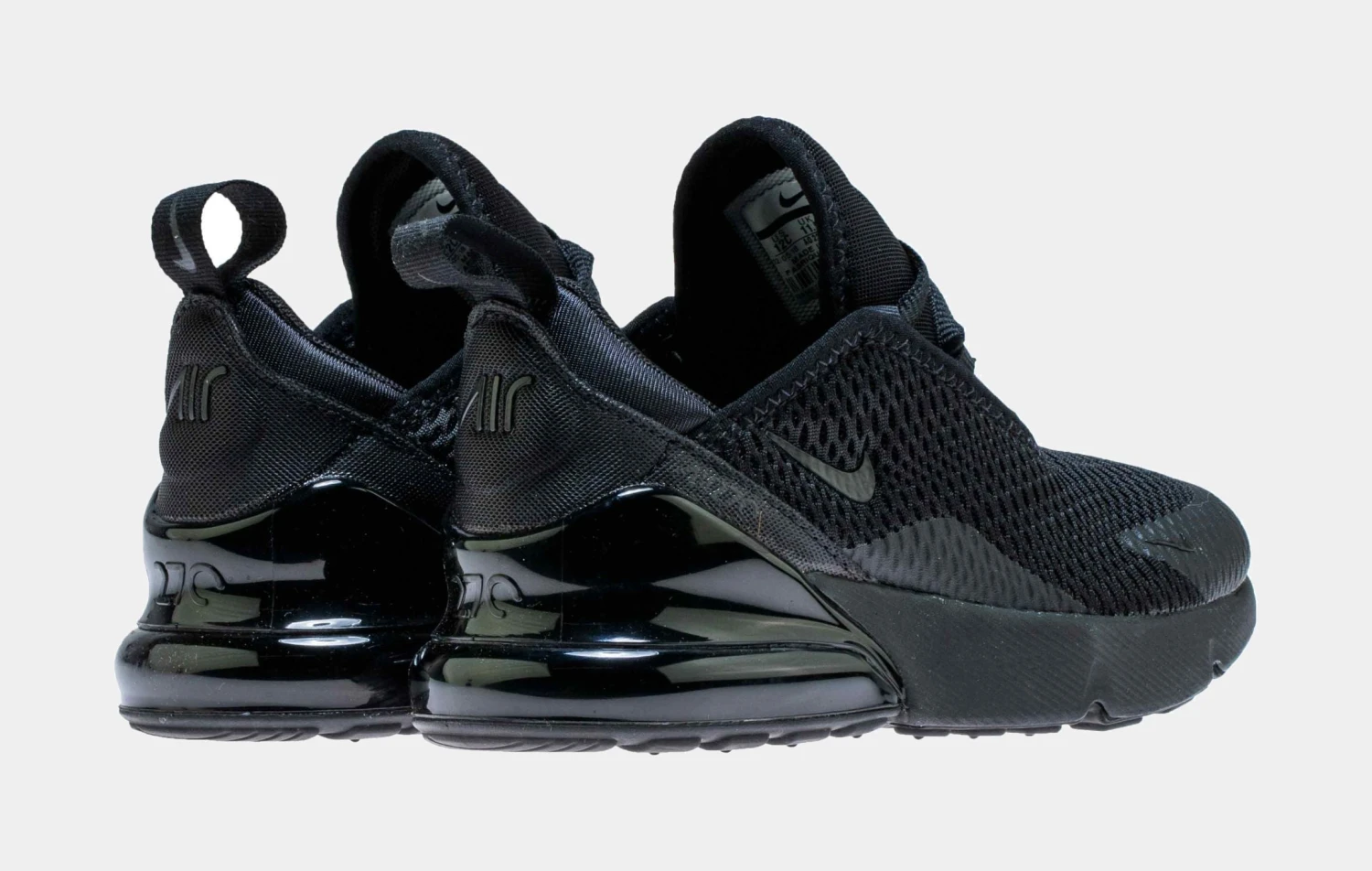 Nike Air Max 270 Preschool Running Shoe (Black/Black) - Image 6
