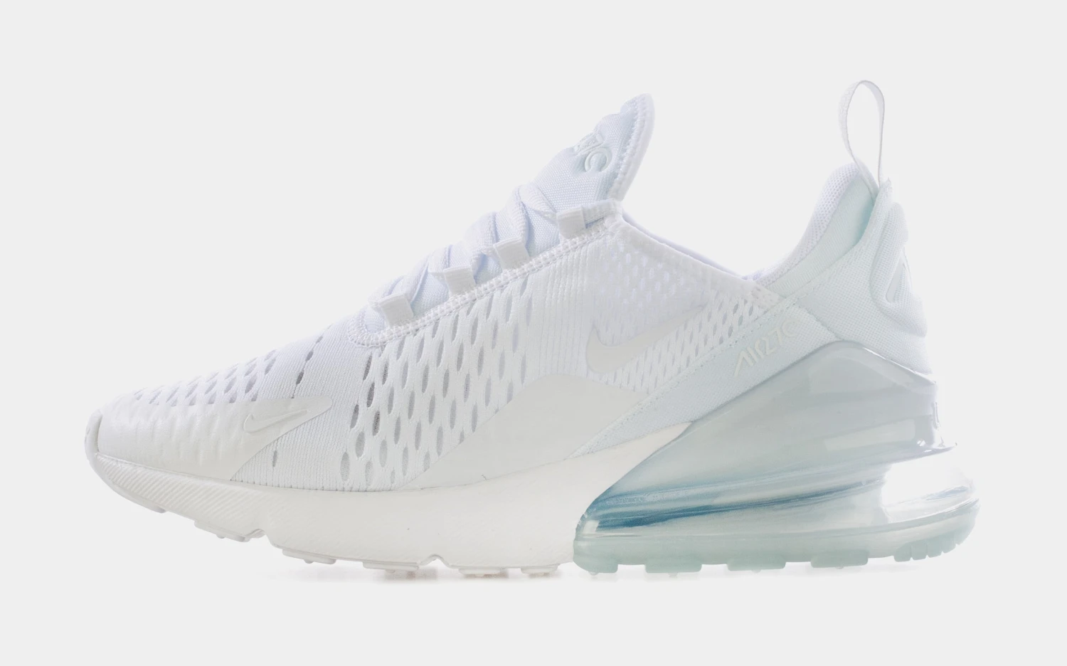 Nike Air Max 270 Grade School Lifestyle Shoes (White) - Image 2