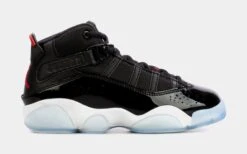 Jordan 6 Rings Preschool Basketball Shoes (Black/Blue)