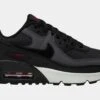 Nike Air Max 90 LTR Grade School Running Shoes (Black/White)