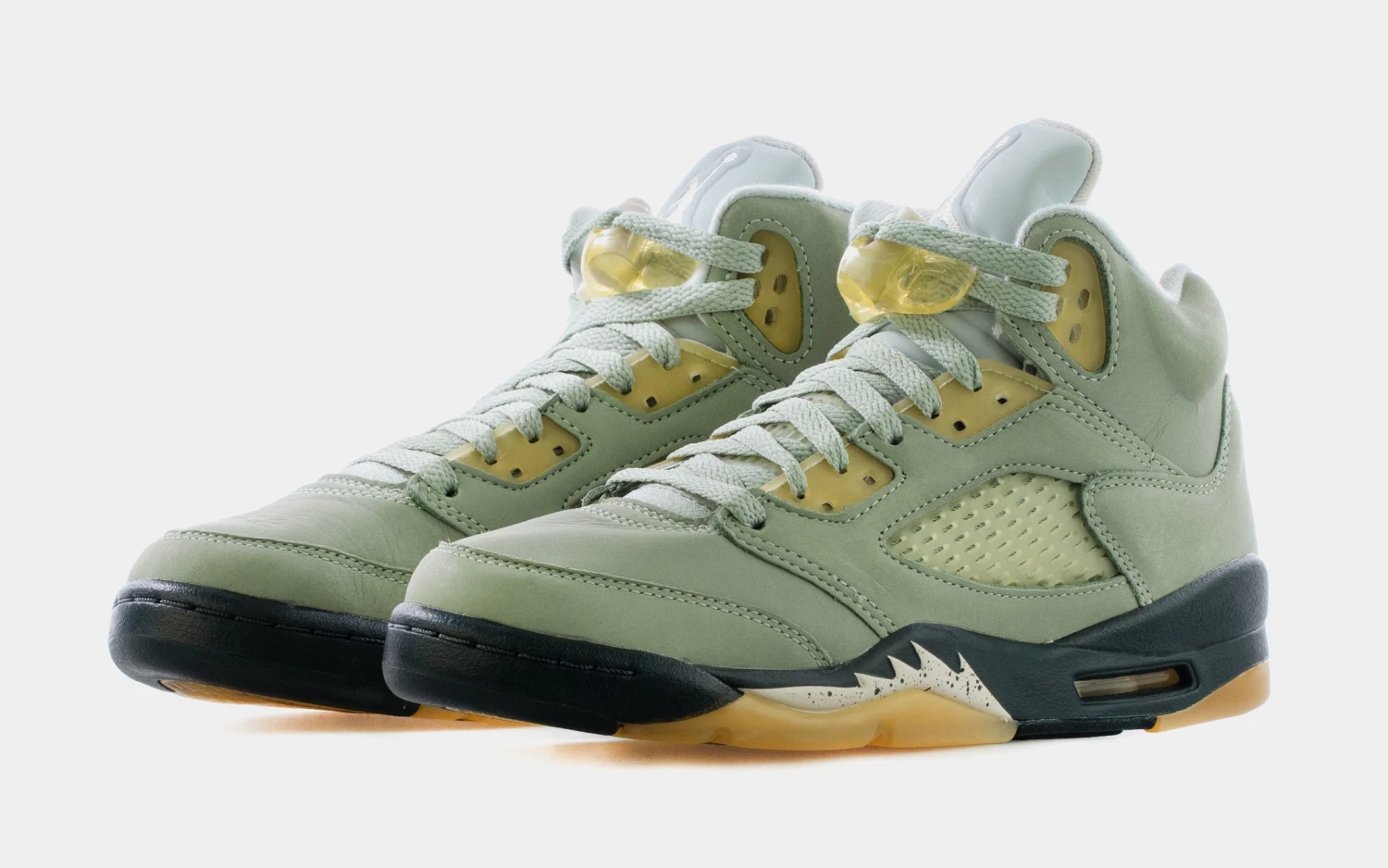 Air Jordan 5 Retro Jade Horizon Grade School Lifestyle Shoes (Jade Green) Free Shipping - Image 4