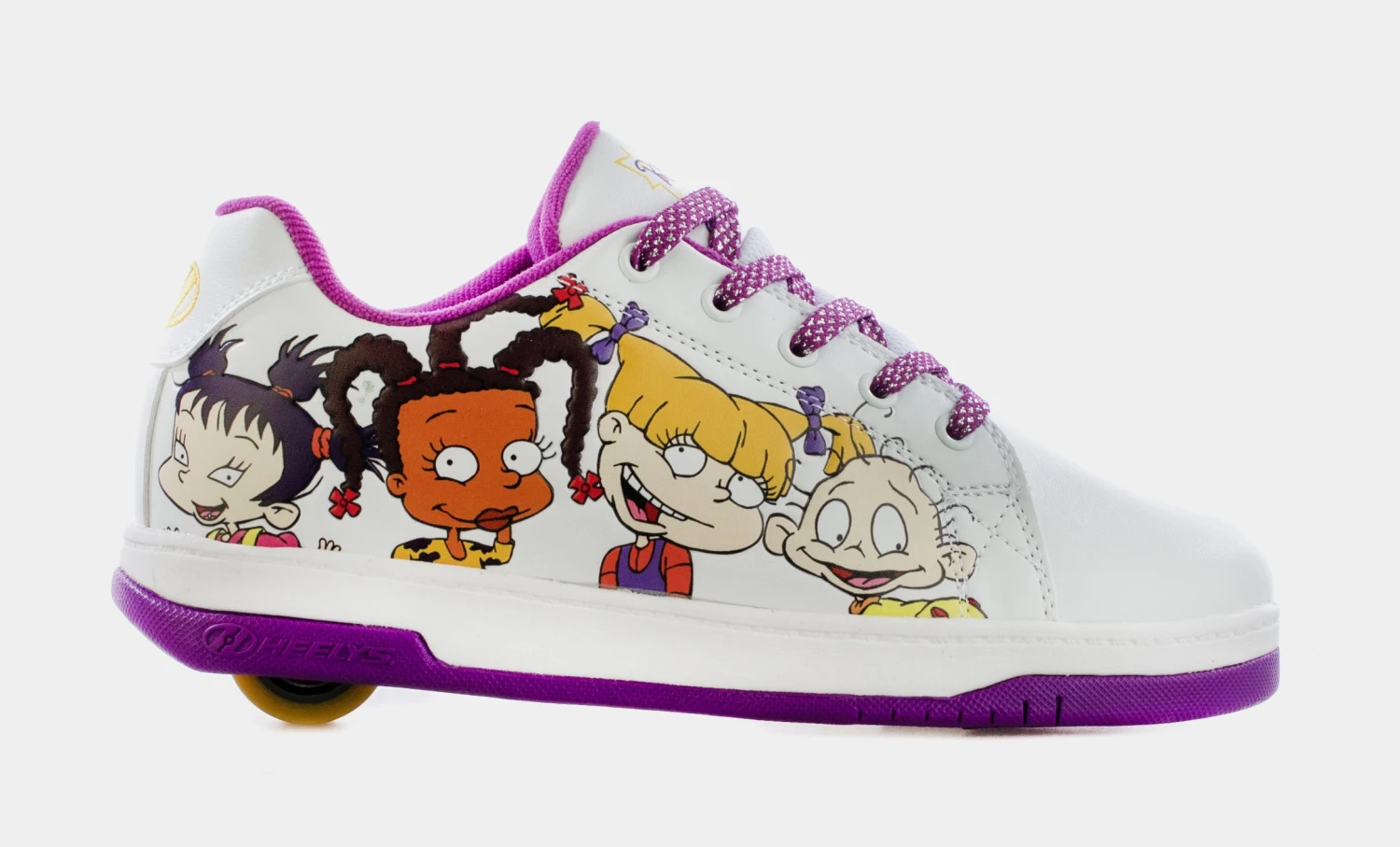 Heelys Rugrats Pro 20 Grade School Lifestyle Shoes (White/Purple)