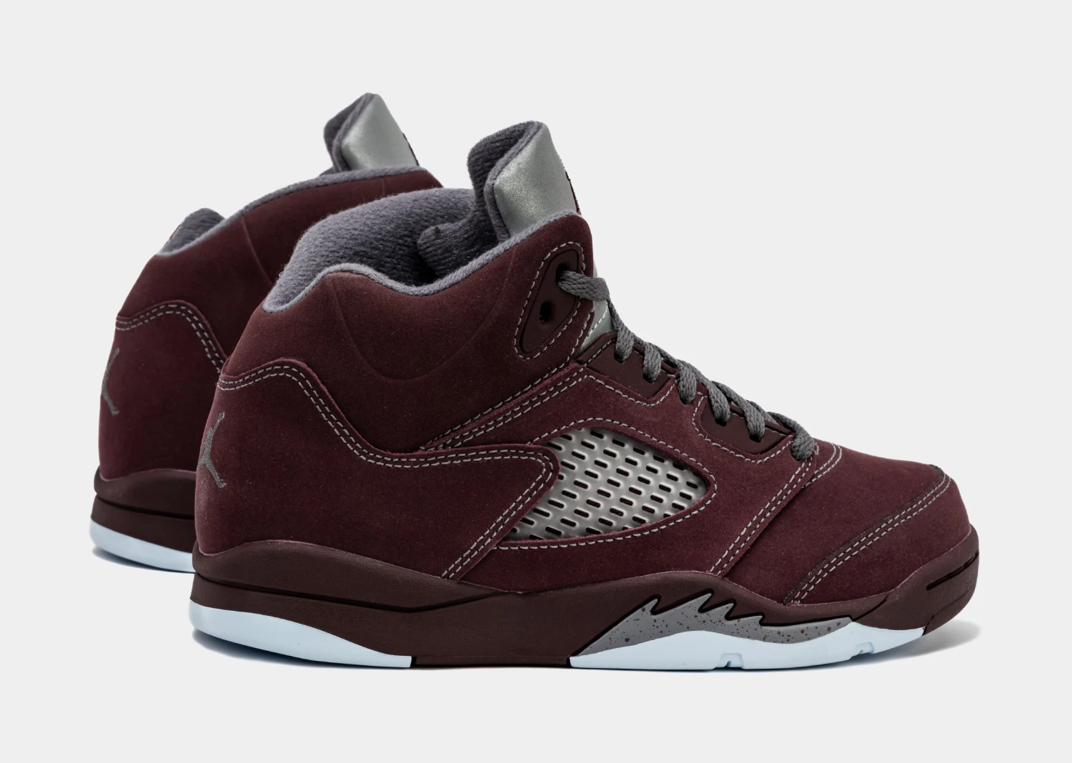 Air Jordan 5 Retro SE Burgundy Preschool Lifestyle Shoes (Burgundy) - Image 6