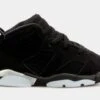 Air Jordan 6 Black Metallic Infant Toddler Lifestyle Shoes (Black) Free Shipping
