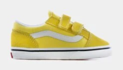 Vans Old Skool Infant Toddler Skate Shoes (Yellow)