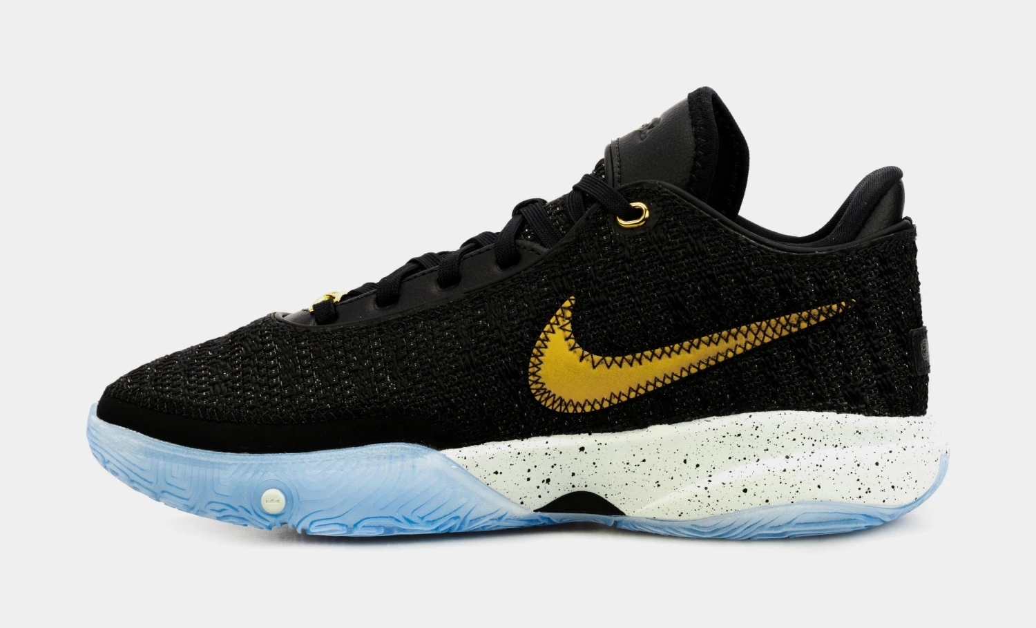 Nike Lebron 20 Grade School Basketball Shoes (Black/Gold) - Image 2