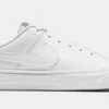 Nike Court Legacy Grade School Basketball Shoes (White)