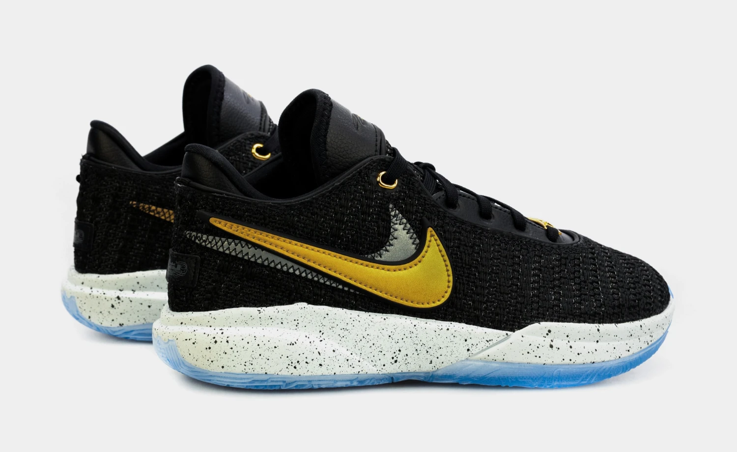 Nike Lebron 20 Grade School Basketball Shoes (Black/Gold) - Image 6