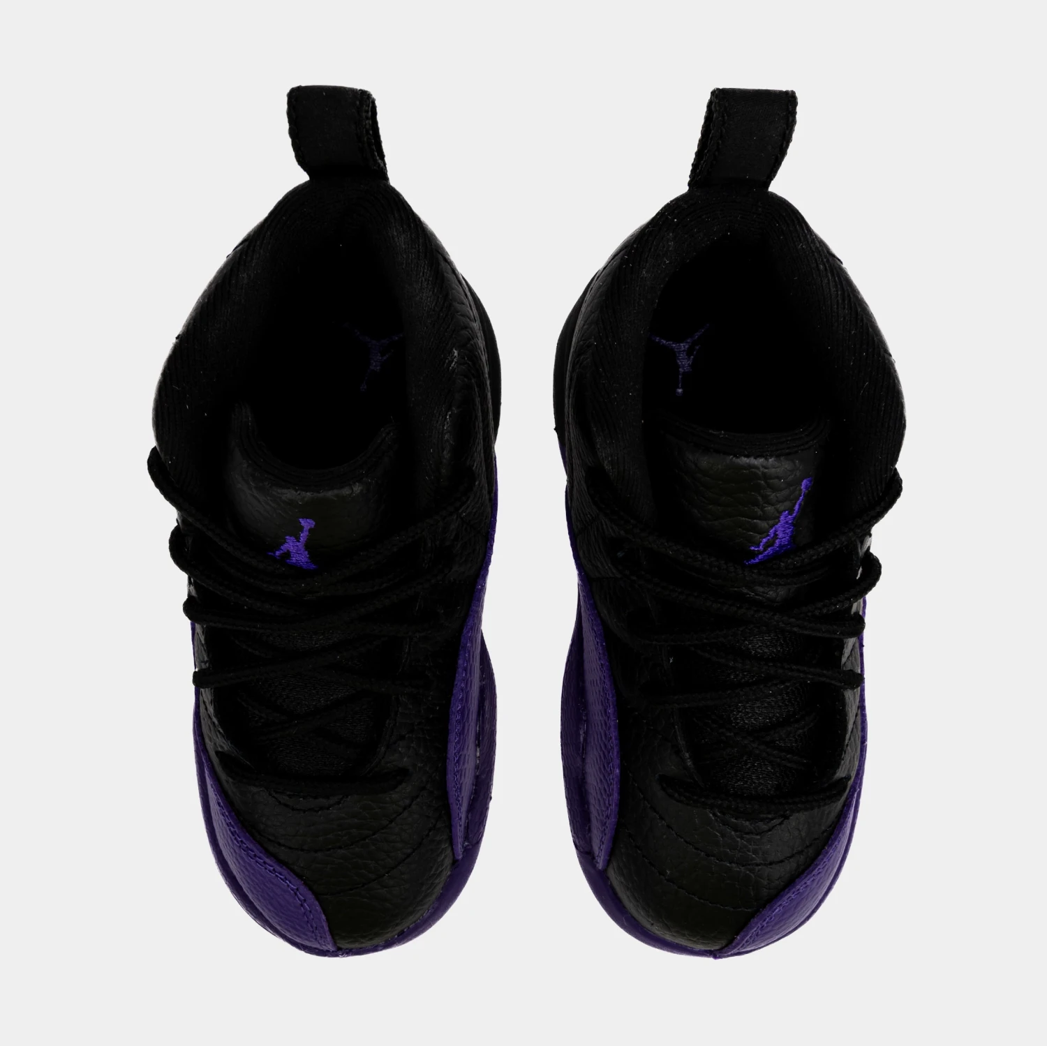 Air Jordan 12 Retro Field Purple Infant Toddler Lifestyle Shoes (Black/Purple) - Image 5