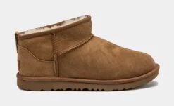 Ugg Classic Ultra Mini Grade School Boots (Chestnut)