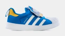 ADIDAS Disney Superstar 360 Infant Toddler Lifestyle Shoes (Blue)