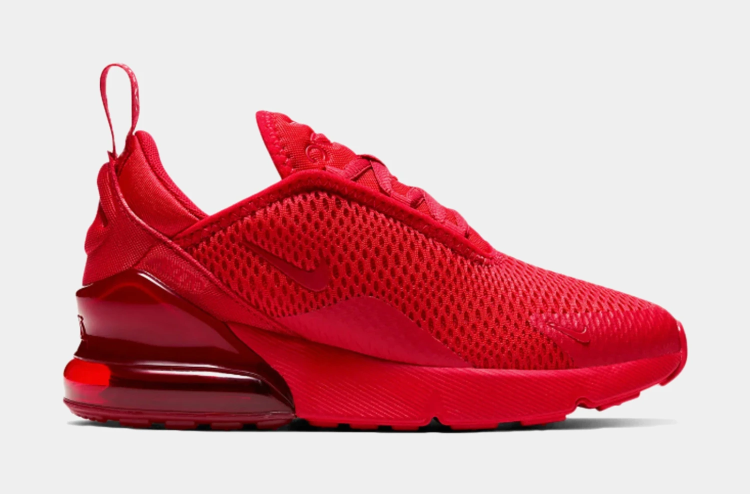 Nike Air Max 270 Preschool Running Shoe (Red)