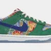Nike Dunk Low Foam Finger Grade School Lifestyle Shoes (Green)