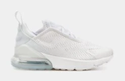 Nike Air Max 270 Preschool Running Shoes (White)