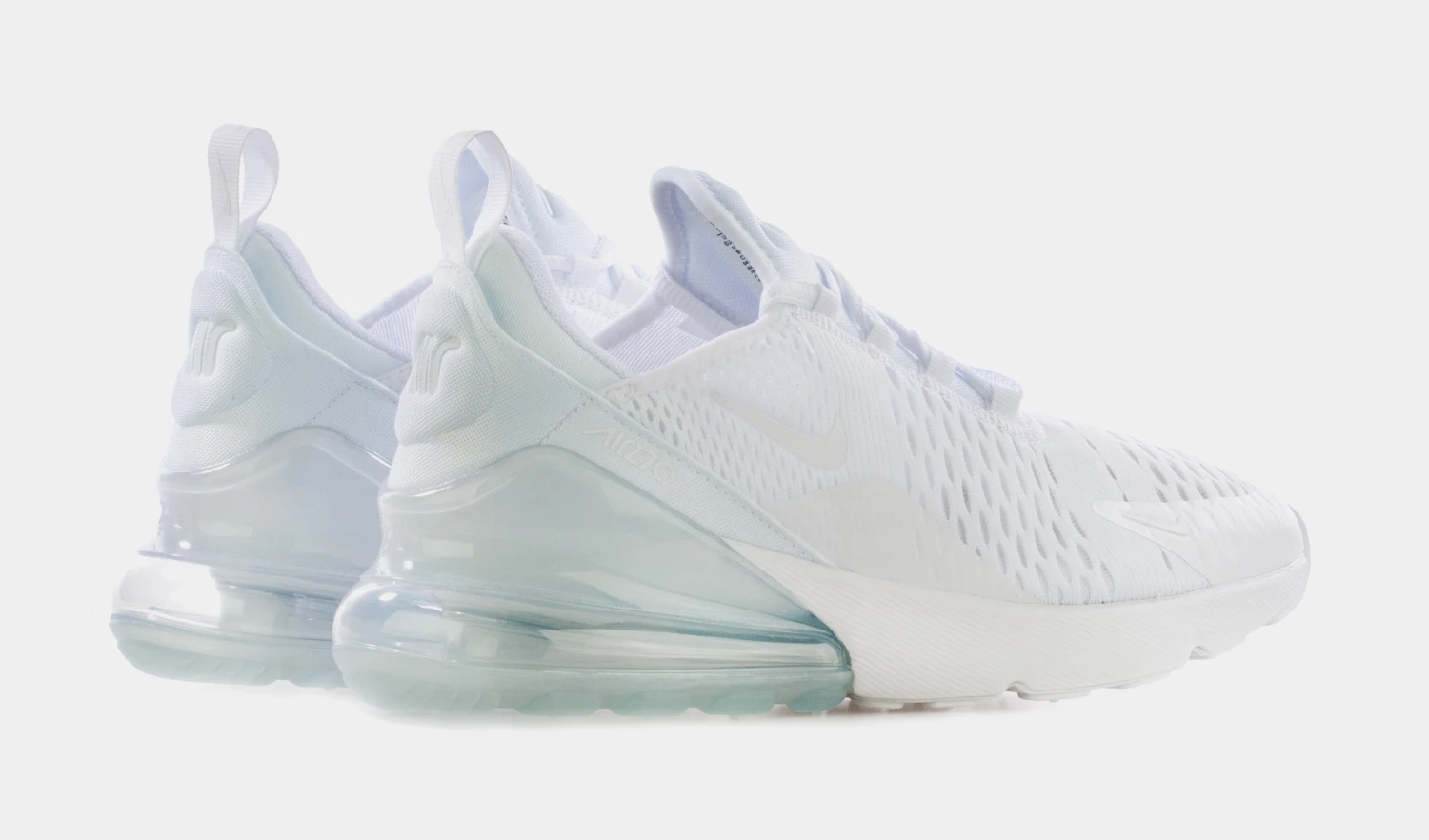 Nike Air Max 270 Grade School Lifestyle Shoes (White) - Image 6