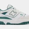 550 Grade School Lifestyle Shoes (Green/White)