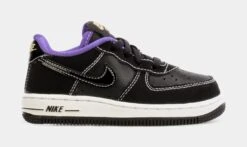 Nike Air Force 1 LV8 Infant Toddler Lifestyle Shoes (Black)