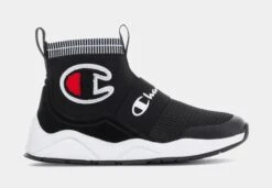 Champion Rally Pro Preschool Lifestyle Shoes (Black/White)