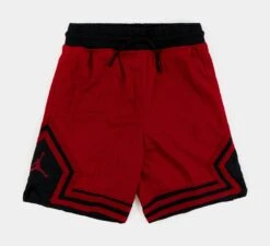 Jordan JDB Air Diamond Dri Fit Mesh Grade School Shorts (Red)