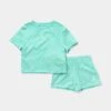 Jordan Essentias Short Set Infant Toddler Set (Aqua Blue)