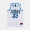 Jordan 23 Tank Grade School Short Sleeve Shirt (White/Blue)
