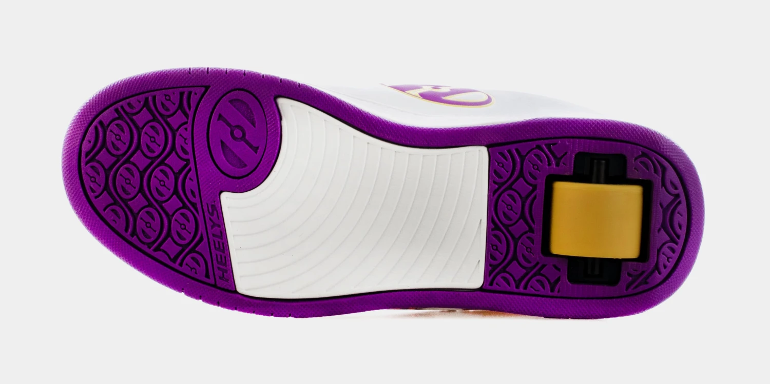 Heelys Rugrats Pro 20 Grade School Lifestyle Shoes (White/Purple) - Image 3