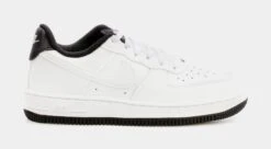 Nike Air Force 1 Essential Preschool Lifestyle Shoes (Black/White)