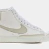 Nike Blazer Mid ’77 Grade School Lifestyle Shoes (White)