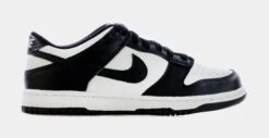 Nike Dunk Low Retro Grade School Lifestyle Shoes (White/Black) Free Shipping