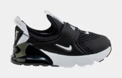 Nike Air Max 270 Extreme Infant Toddler Running Shoe (Black/White)