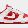 Nike Dunk Low Championship Red Grade School Lifestyle Shoes (White/Red) Limit One Per Customer