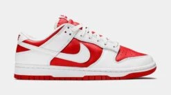 Nike Dunk Low Championship Red Grade School Lifestyle Shoes (White/Red) Limit One Per Customer