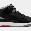 Air Jordan 2 Retro Black Cement Preschool Lifestyle Shoes (Black/Cement Grey)
