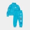 Nike Swoosh Tricot Infant Toddler Set (Blue)