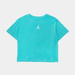 Jordan Essentials Tee Grade School Tshirt (Aqua Blue)