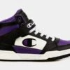 Champion Arena Hi Preschool Lifestyle Shoes (Purple/Black)