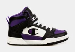 Champion Arena Hi Preschool Lifestyle Shoes (Purple/Black)