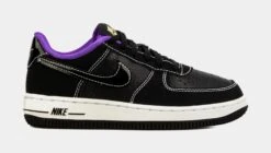 Nike Air Force 1 LV8 Preschool Lifestyle Shoes (Black)