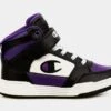 Champion Arena Hi Infant Toddler Lifestyle Shoes (Black/Purple)