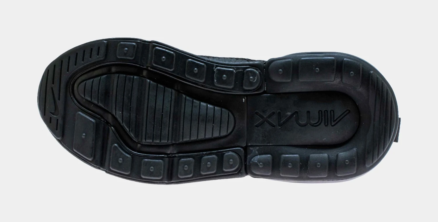 Nike Air Max 270 Preschool Running Shoe (Black/Black) - Image 3